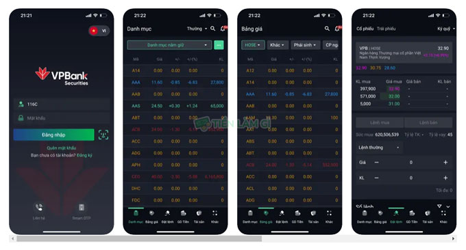 tải và cài đặt ứng dụng chứng khoán vpbank securities vpbanks