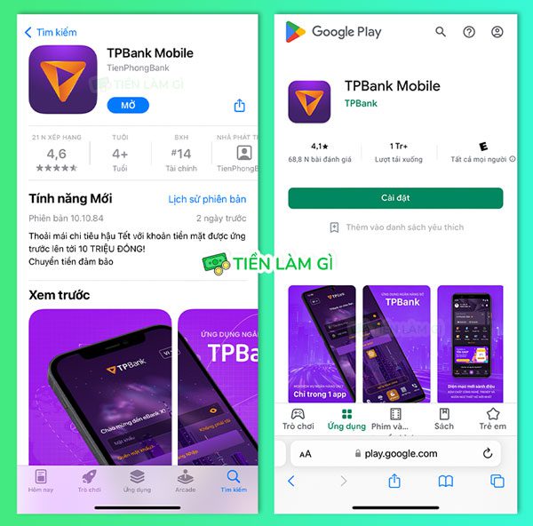 Tải app TPBank Mobile