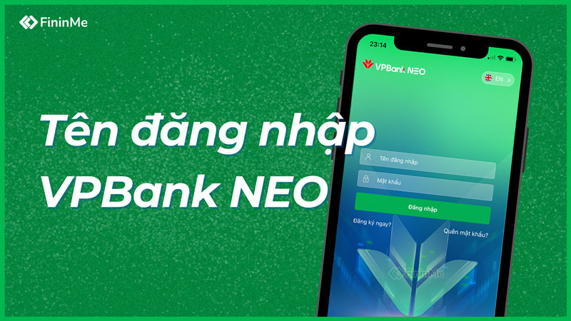 Tên đăng nhập VPBank NEO